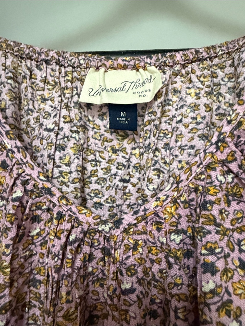 Universal Thread Pink Floral Boho maxi dress - Picture 2 of 5